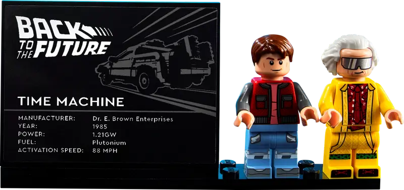 LEGO® DeLorean 10300 Marty Minifigure