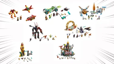 1月1日発売レゴ(R) モンキーキッド新製品情報：大型シティ、うさぎロボットなど(2022)