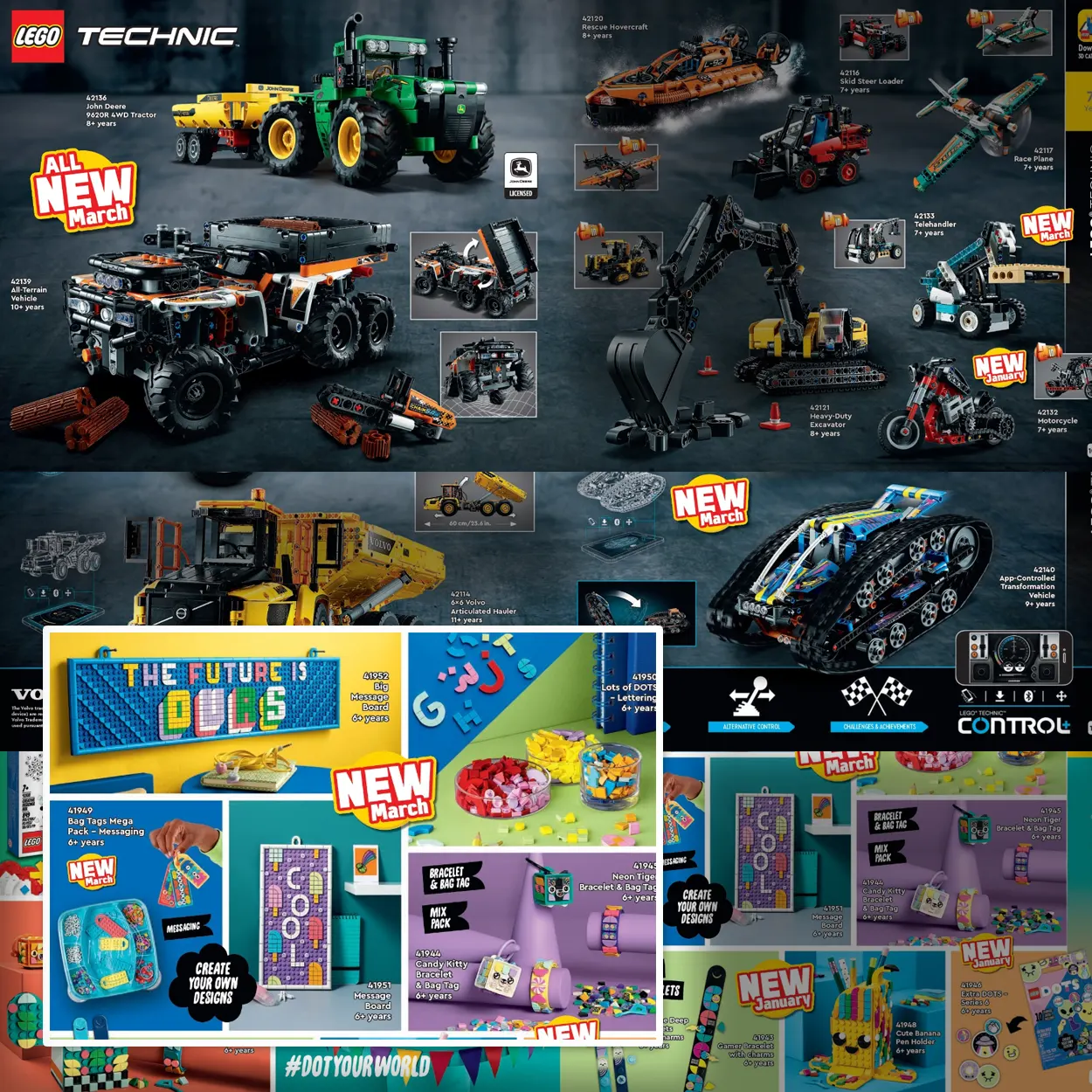 レゴ(LEGO)3月新製品高画質画像英語版オンラインカタログで追加公開、日本語版も若干更新あり(2022)