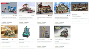 第3弾ブリリン・デザイナー・プログラム作品一覧：レゴ(R)アイデア不合格作品をクラウドファンディングでキット化するプロジェクト