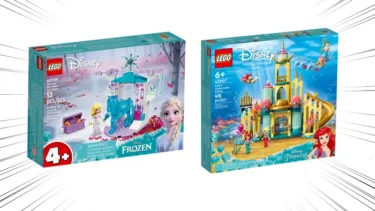 3月1日発売レゴ(R)『アリエルのお城とエルサとノックの氷の馬小屋』ディズニープリンセス新製品情報(2022)