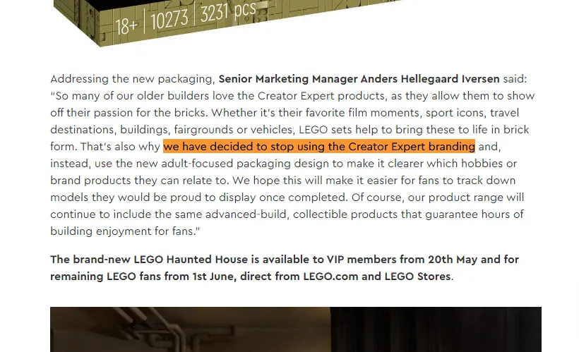 LEGOグループが2021年の年次決算発表：売上及び収益は大幅増