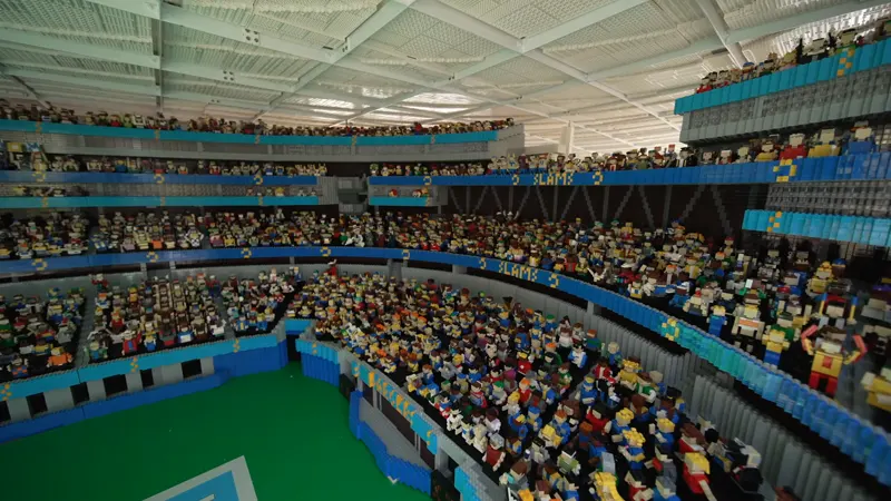 間もなく公開？第56回スーパーボウルが開催される『SoFiスタジアム』を50万ピースのレゴ(R)で再現：レゴランド®・カリフォルニア(2022)