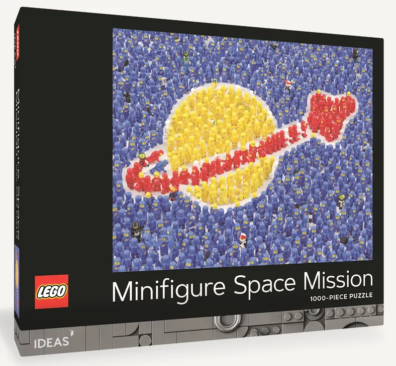 5月24日発売『ミニフィギュア・スペース・ミッション・パズル』クロニクル社のレゴ®アイデア・ジグソーパズル(2022)