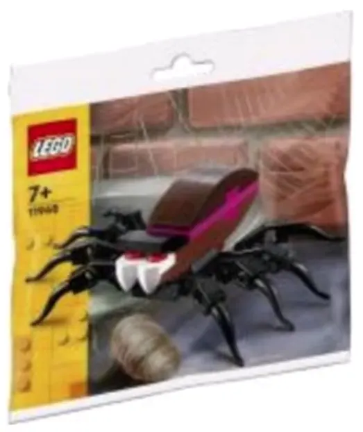 キモかわいいクモとかおしゃれなミニ消防車！レゴ(R)ポリバッグミニセット新製品情報：コンビニレゴや購入者者プレゼントなどで流通予定