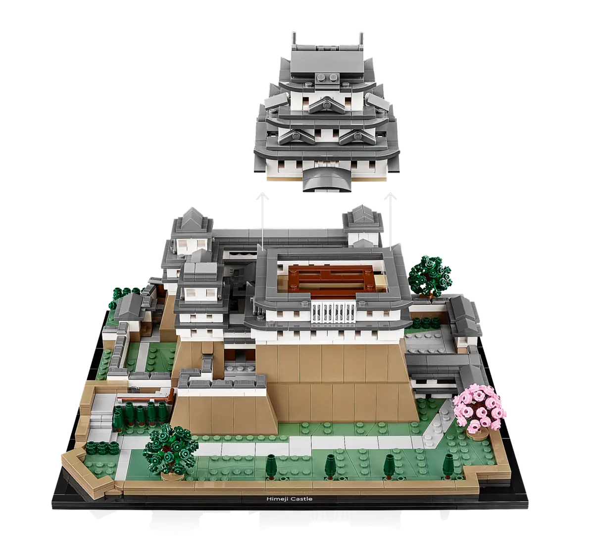 日本の世界遺産『21060 姫路城』を再現したレゴ(R)アーキテクチャー新