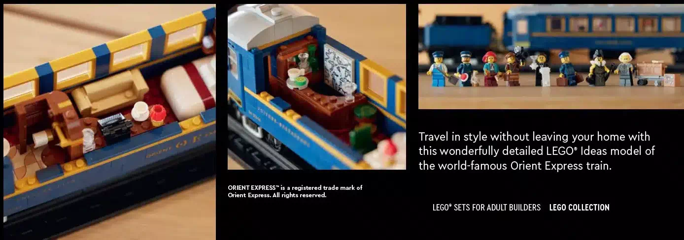 LEGO IDEAS 21344 Orient Express Revealed on Online Catalog