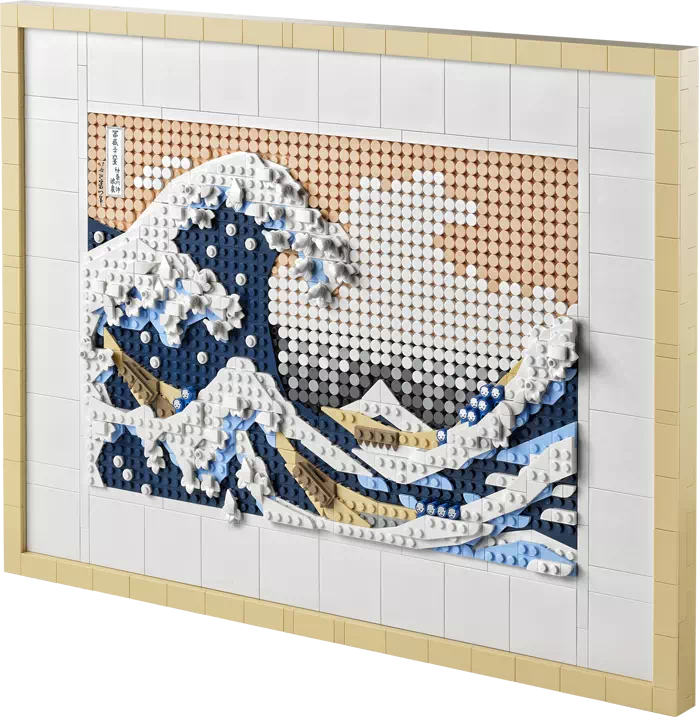 Complete Collection of Hokusai's 'Thirty-Six Views of Mount Fuji' to Hit Auction Block Next March | Iconic 'The Great Wave off Kanagawa' is Available as LEGO® Art Set