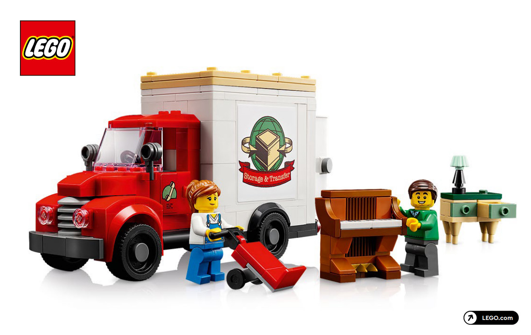 40586 Moving Truck LEGO (R) ICONS GWP New Set