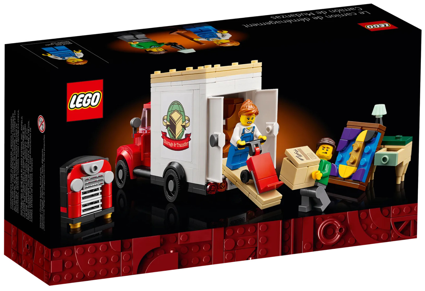 40586 Moving Truck LEGO (R) ICONS GWP New Set Officially Revealed
