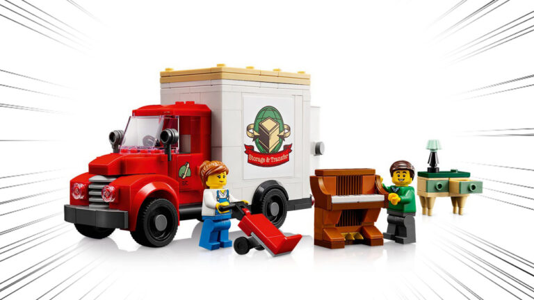 40586 引っ越しトラック レゴ(R)ICONS(アイコンズ)購入者プレゼント新商品情報 | 2023年2月10日レゴランド(R)・ディスカバリー・センターで配布開始