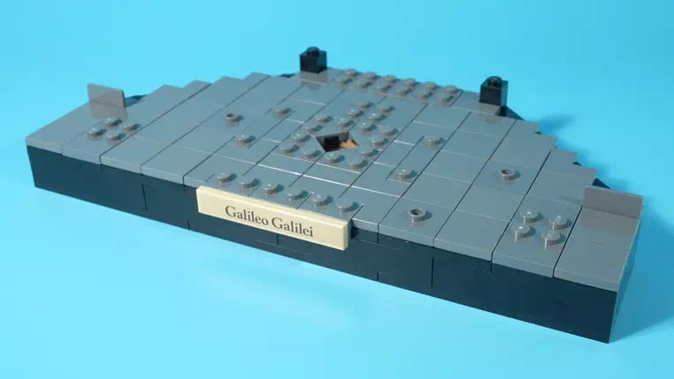 レゴ(R)レビュー『40595 ガリレオ・ガリレイ トリビュート』STEMがテーマの動くセット、動画あり | 2023年11月1日配布開始のレゴ(R)アイデア購入特典用セット