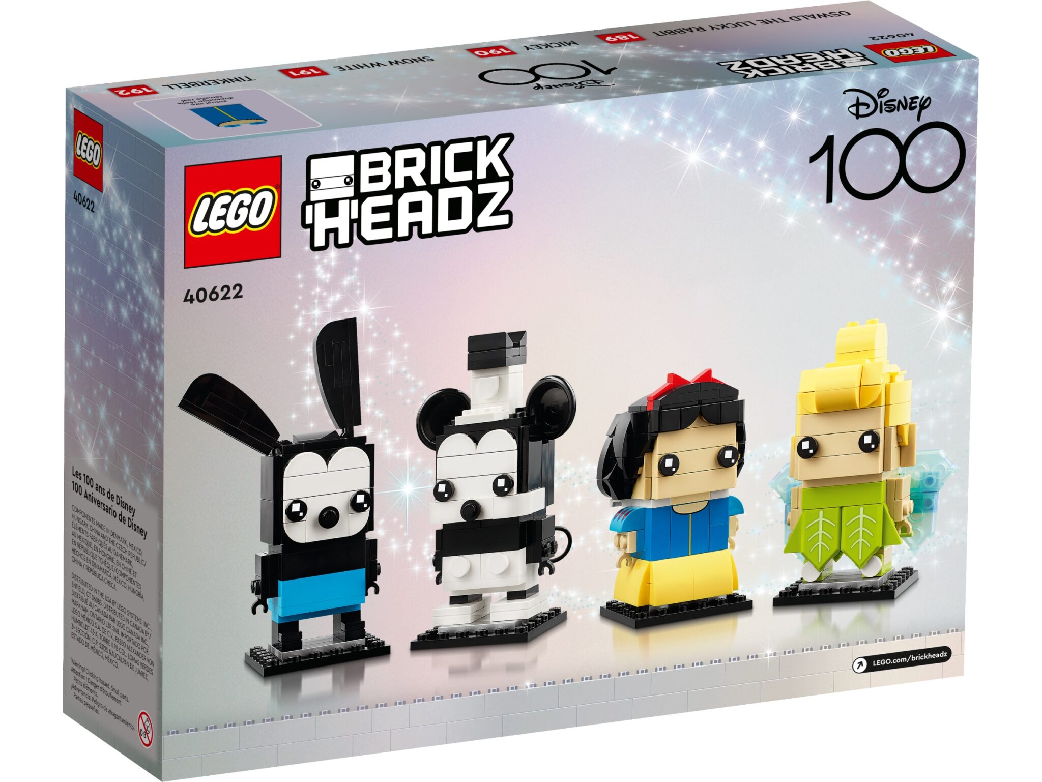 40622 ディズニー100周年セレブレーション：レゴ®LEGO®ブリックヘッズ