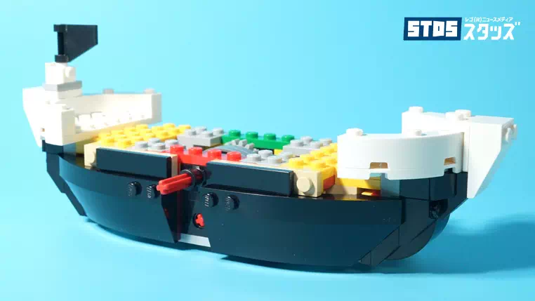 レゴ(R)レビュー『40659 蒸気船ウィリー＜ミニ＞』ミッキーデビュー作に登場の動く蒸気船 | 2023年10月のレゴ(R)ディズニー購入特典用セット