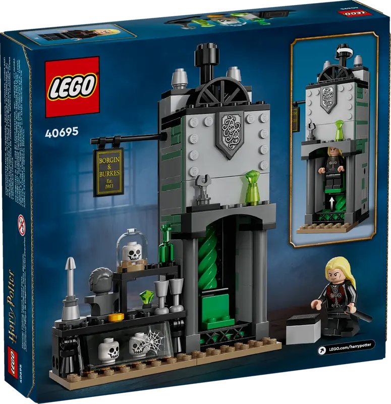 Experience the Magic: Get the Borgin and Burkes LEGO® Set with Floo Network Feature as a GWP Starting September 1st!