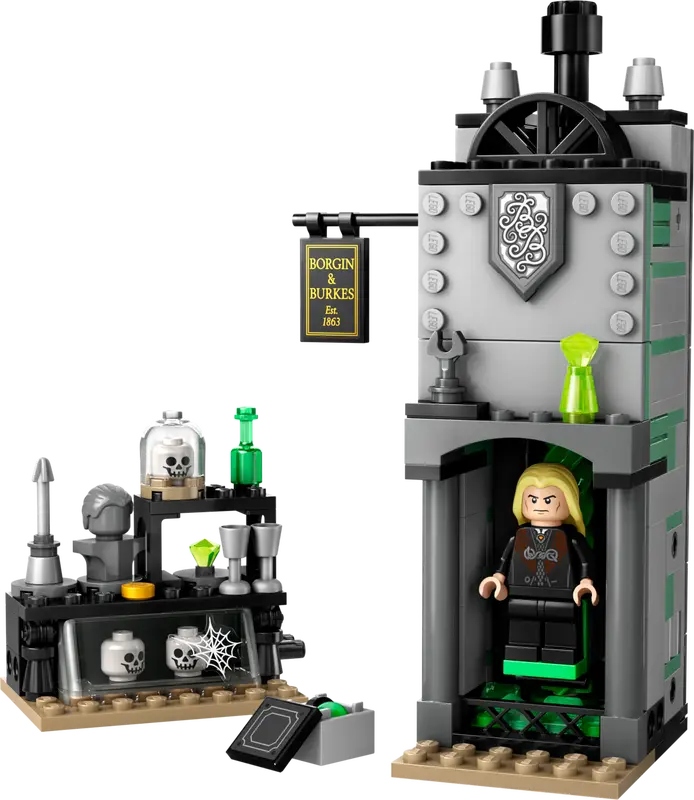 Experience the Magic: Get the Borgin and Burkes LEGO® Set with Floo Network Feature as a GWP Starting September 1st!