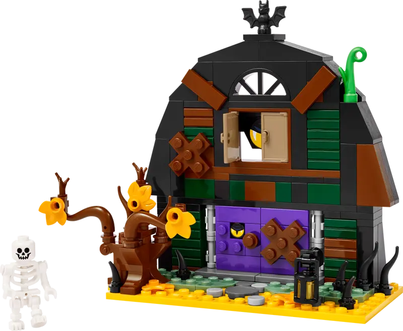 Spooky LEGO(R)Halloween Barn (40721): Elevate Your Halloween Festivities