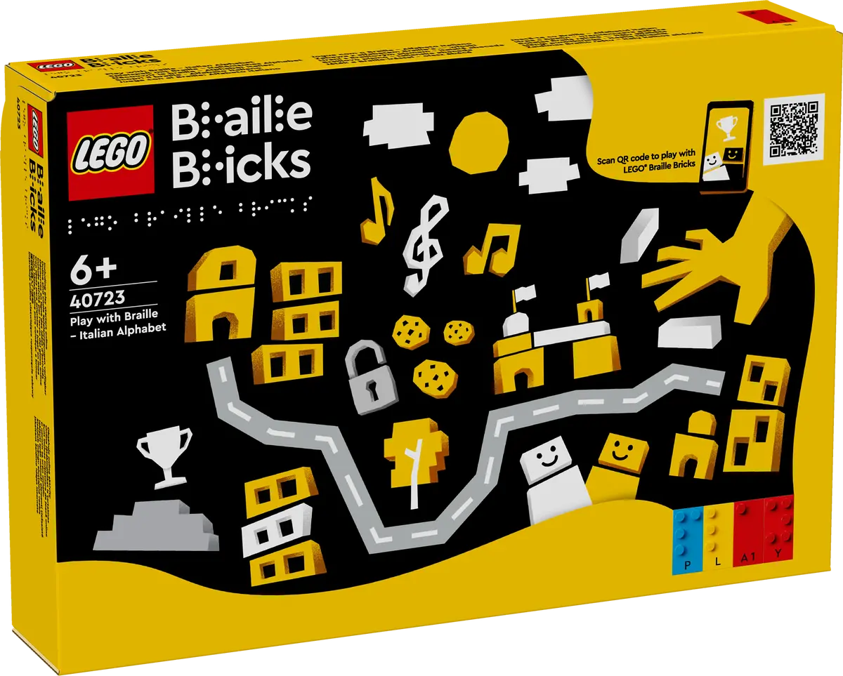 レゴ(R)点字ブロック『Play with Braille』米仏で9月に一般発売