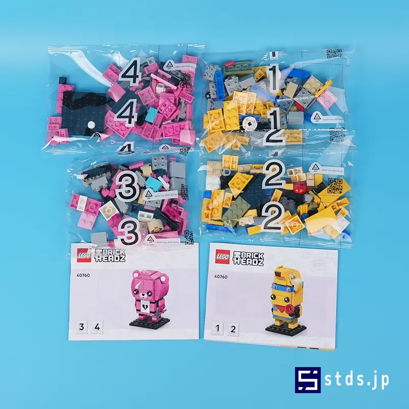 レゴ(R)購入特典　アドベンチャーピーリーとピンクのクマちゃん(40760)