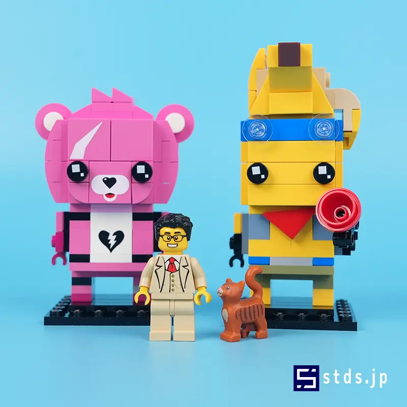 レゴ(R)購入特典　アドベンチャーピーリーとピンクのクマちゃん(40760)