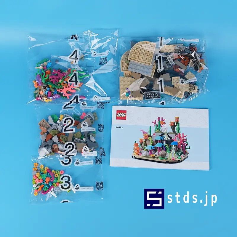 映える癒しの海を作ろう！「サンゴ礁(40783)」レゴ(R)購入特典レビュー