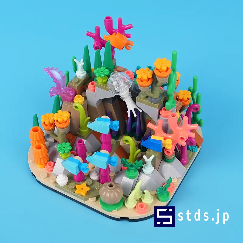 映える癒しの海を作ろう！「サンゴ礁(40783)」レゴ(R)購入特典レビュー