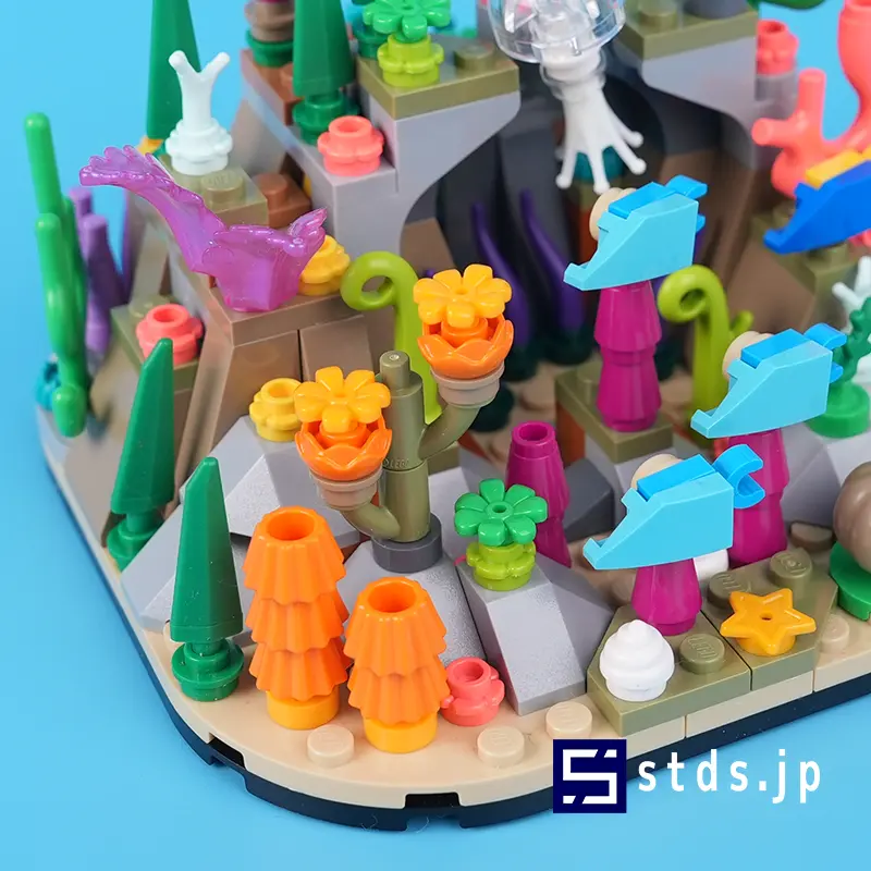 映える癒しの海を作ろう！「サンゴ礁(40783)」レゴ(R)購入特典レビュー