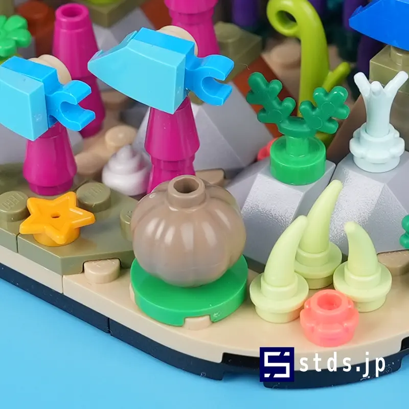 映える癒しの海を作ろう！「サンゴ礁(40783)」レゴ(R)購入特典レビュー