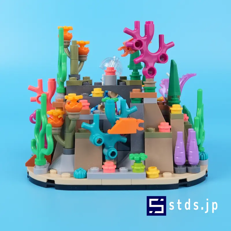 映える癒しの海を作ろう！「サンゴ礁(40783)」レゴ(R)購入特典レビュー