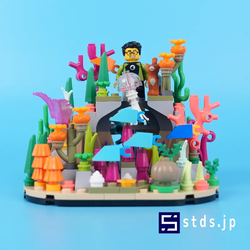 映える癒しの海を作ろう！「サンゴ礁(40783)」レゴ(R)購入特典レビュー