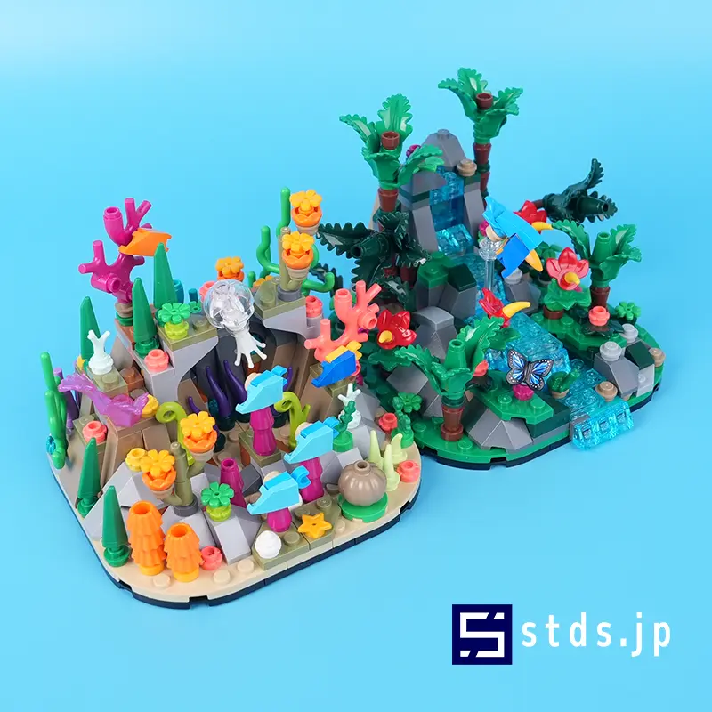 映える癒しの海を作ろう！「サンゴ礁(40783)」レゴ(R)購入特典レビュー