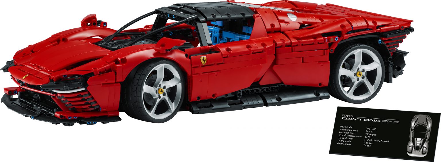 42143 Ferrari Daytona SP3(フェラーリ・デイトナ・SP3)：レゴ®LEGO