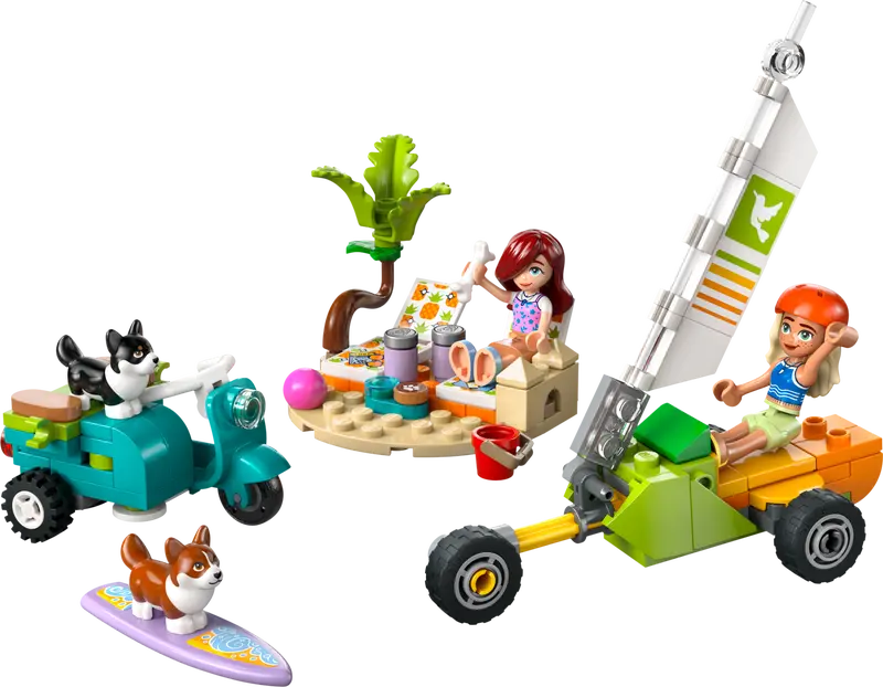 Surfing Dogs and Scooter Adventure (42641)