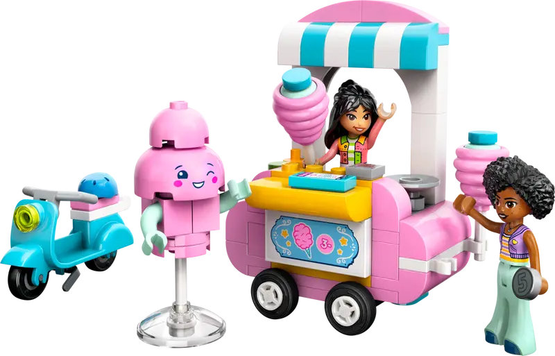 Cotton Candy Stand and Scooter (42643)