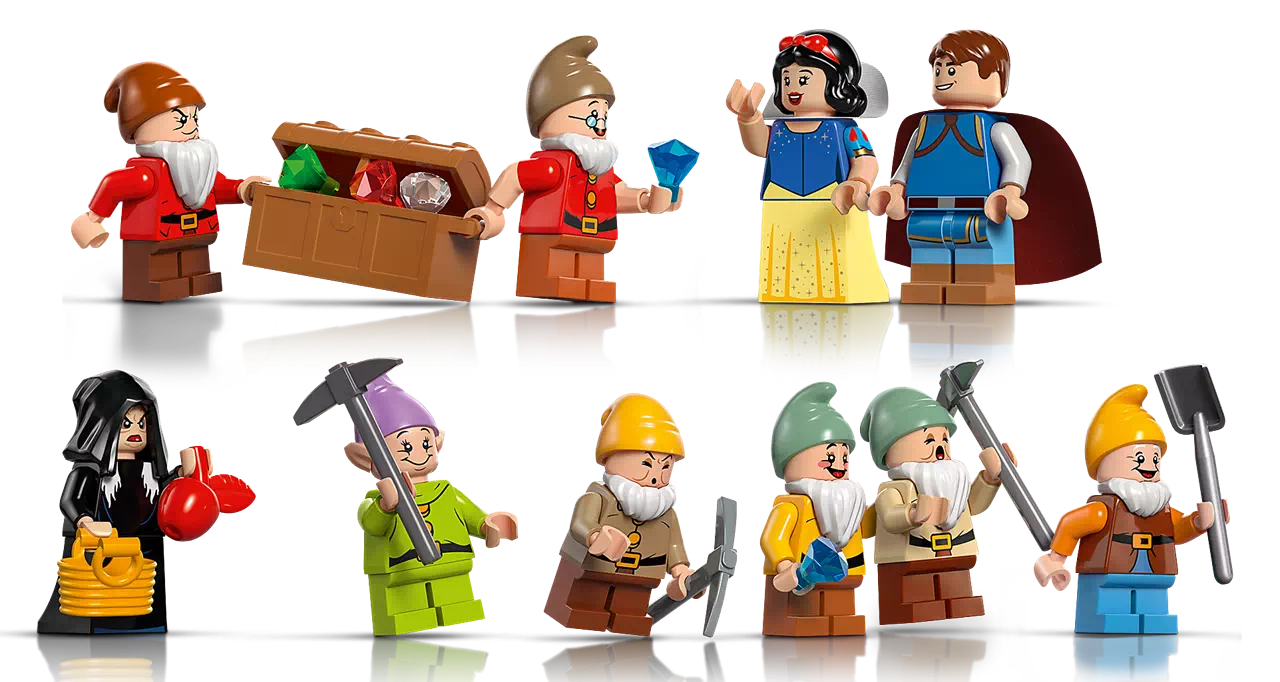 Step into Magic: LEGO® Snow White and the Seven Dwarfs' Cottage (43242) Officially Announced