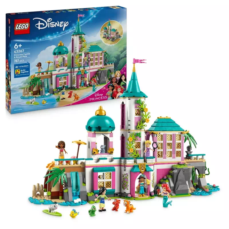 レゴ(R)ディズニープリンセスのお城とペット(43267)