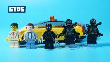 レゴ(R)レビュー『ブラックパンサー LEGO® マーベル タクシー(5008076)』動画・アクションあり！アベンジャーズ・タワー購入者限定プレゼント