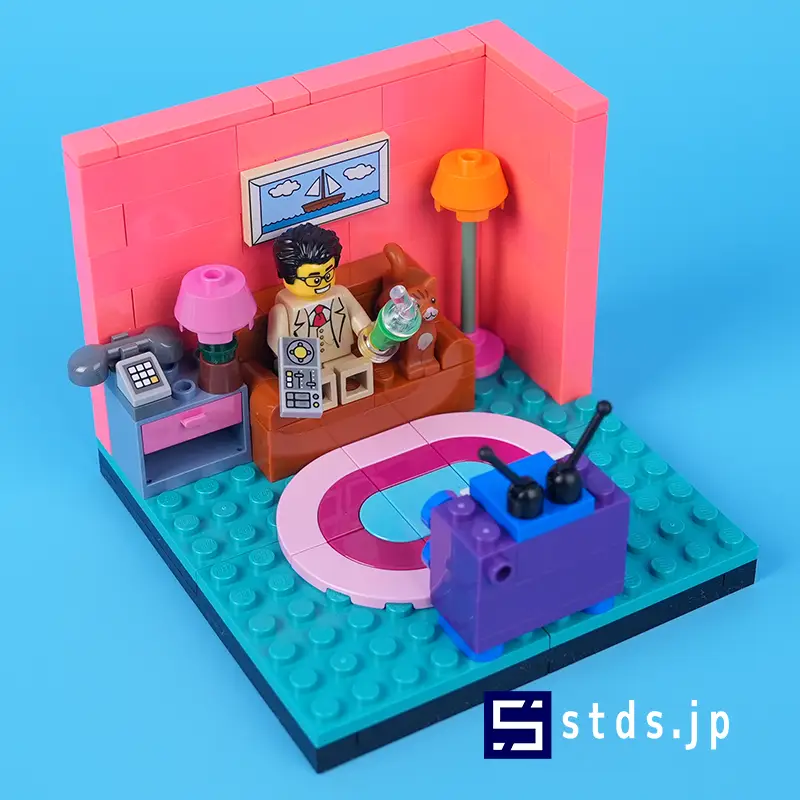 「ザ・シンプソンズ リビングルーム(5009325)」レゴ(R)購入特典セットレビュー