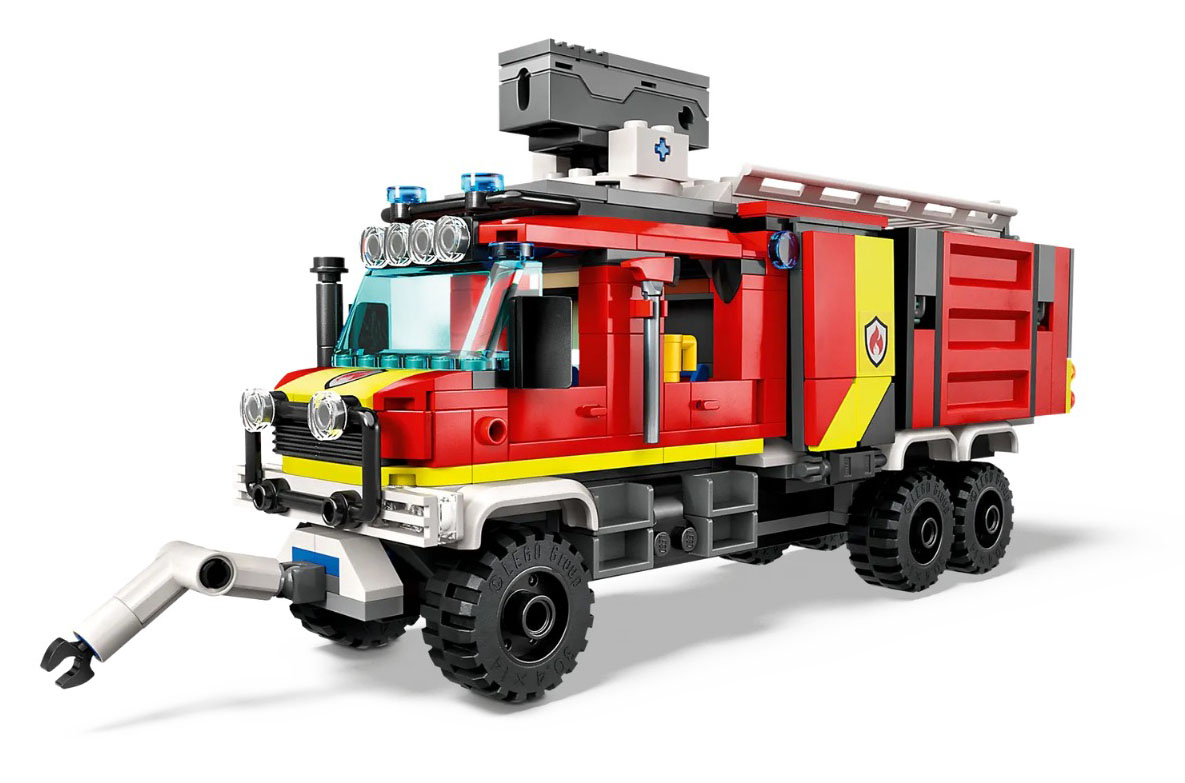 60374 消防指令トラック：レゴ®LEGO®シティ│スタッズ｜レゴ(R)情報