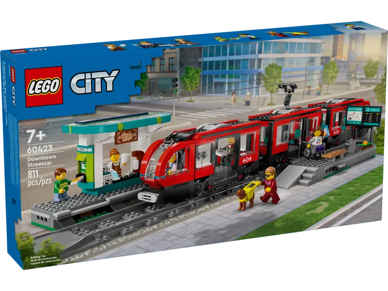 環境に優しくておしゃれなトラムで街づくり！レゴ(R)シティ新商品8月 