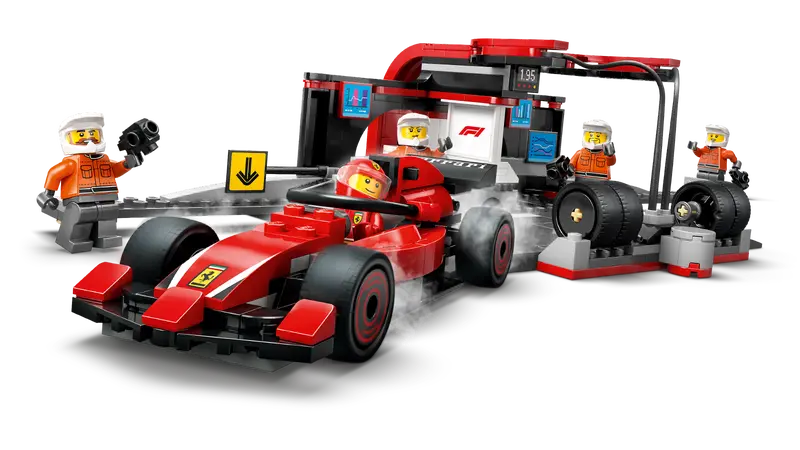 F1® Ferrari レースカーの ピットイン (60443)