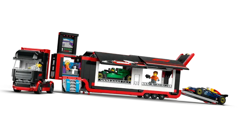 LEGO® City F1® Truck with RB20 & AMR24 Cars (60445)