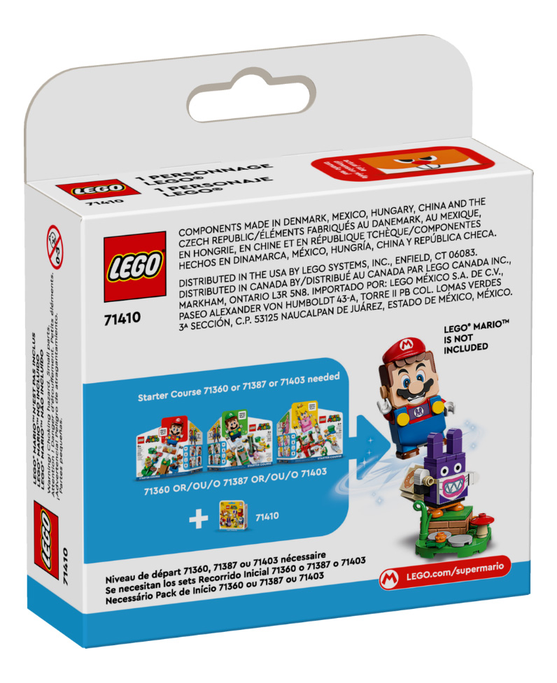 HOT爆買い Lego - レゴスーパーマリオ71410 キャラクターパック