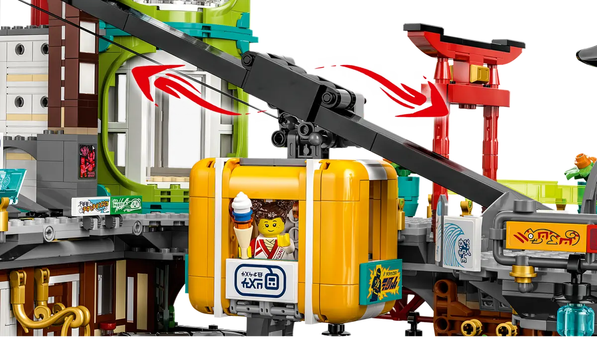So Huge! LEGO(R)71799 NINJAGO® City Markets Officially Announced | New Set for June 1, 2023
