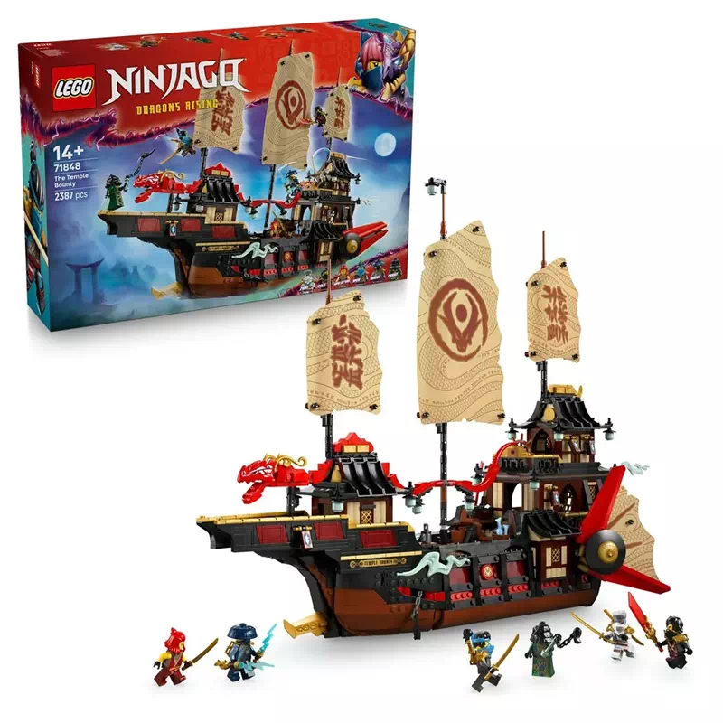 レゴ(R)ニンジャゴー神殿戦艦バウンティ号(71848)