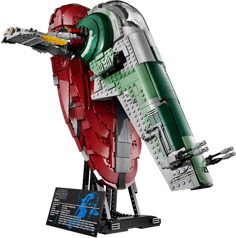 Jango Fett's Spaceship Expected to Release in May 2025 as Part of LEGO® Star Wars Adult Brand 'UCS'