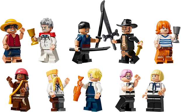 レゴ(R)ONE PIECE 海上レストラン バラティエ(75640)ミニフィギュア