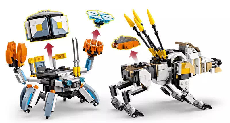 Horizon Comes to Life: 'Aloy & Varl vs. Shell-Walker & Sawtooth (77037)' LEGO® Horizon Adventure New Set Launching in March