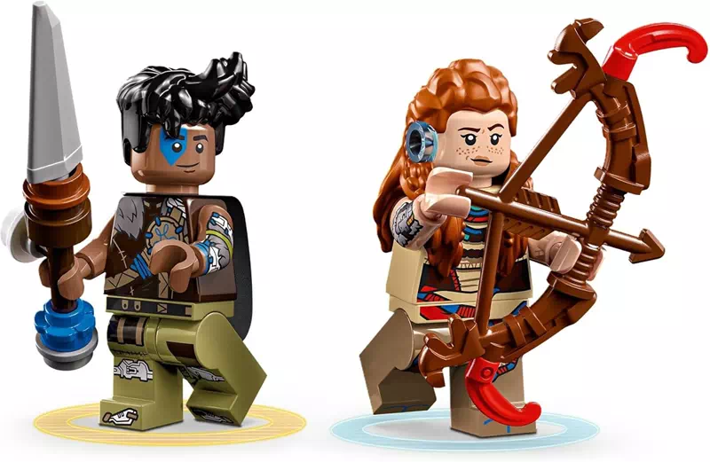 Horizon Comes to Life: 'Aloy & Varl vs. Shell-Walker & Sawtooth (77037)' LEGO® Horizon Adventure New Set Launching in March