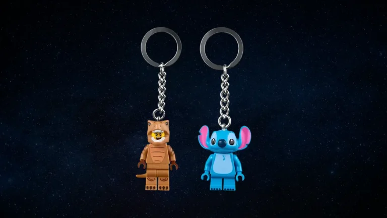 恐竜コスプレとスティッチのかわいいレゴ(R)キーホルダーが6月1日発売